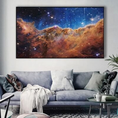 James Webb Telescope Image Poster