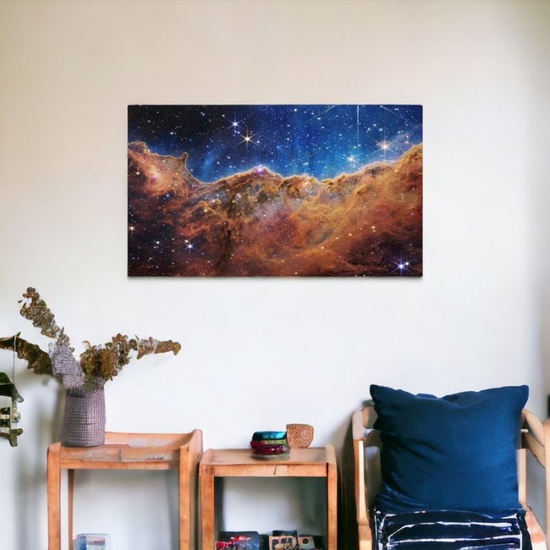 James Webb Telescope Image Poster