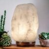 White Himalayan Salt Lamp