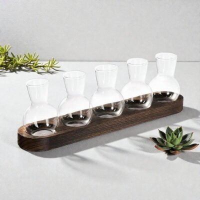 "Linné" Hydroponic Growing Station, Wooden Propagation Bench (Set 2)