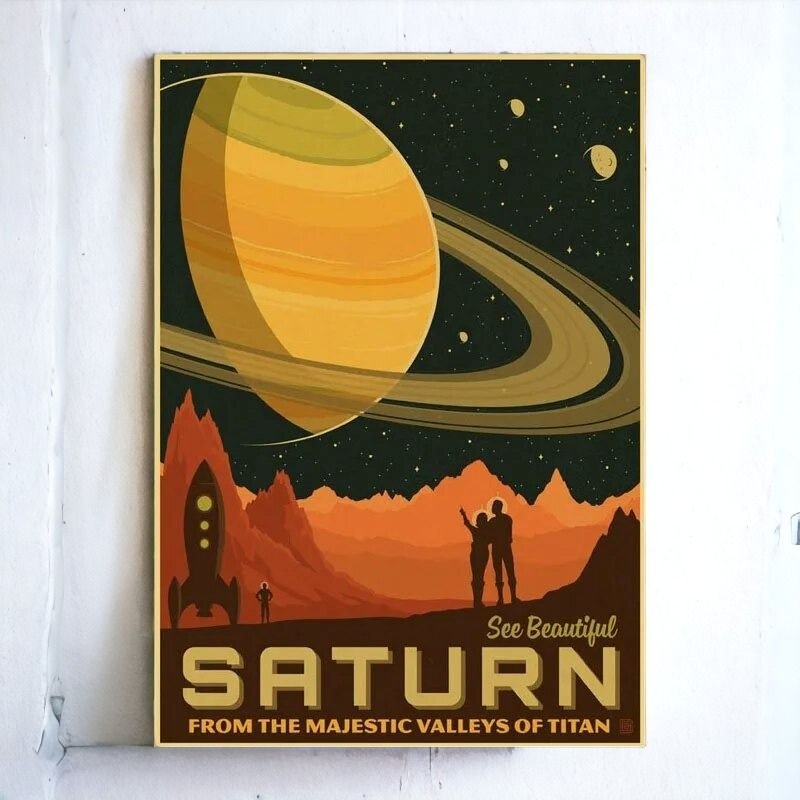 Vintage Science Fiction Poster
