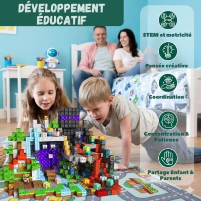 Magnetic Building Blocks Maxi Pack (300 Pieces)