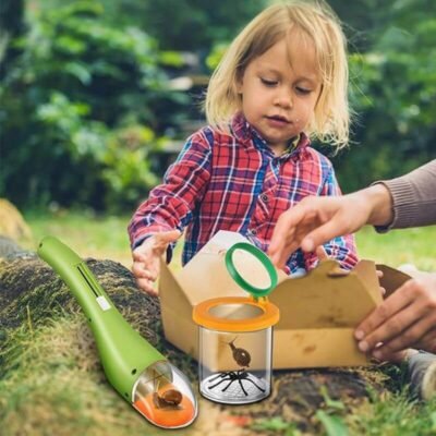 Insect Observation Box with Magnifier