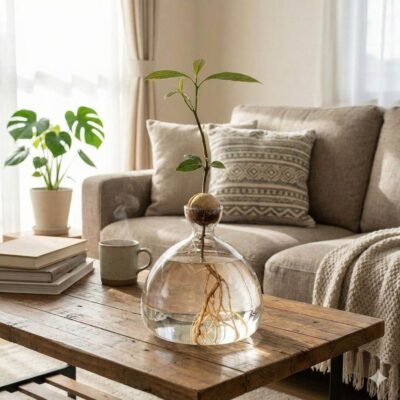 The Capsule "Origin" Hydroponic Avocado Vase
