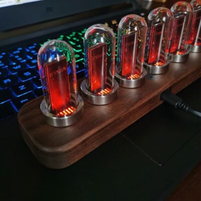 retro desk clock photo 2