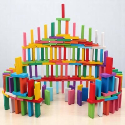 Wooden Domino Game