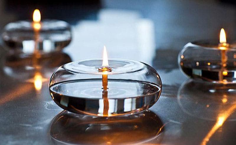 Pebble Oil Lamp