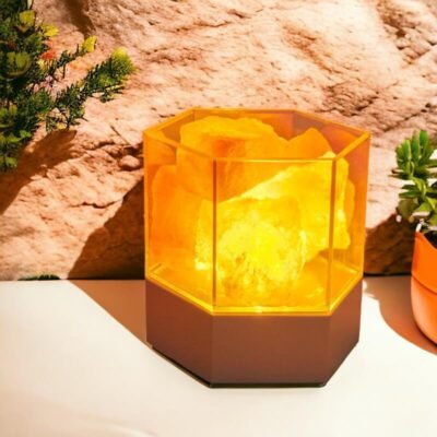 Himalayan Salt Rock Bedside Lamp