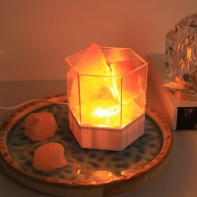 Himalayan Salt Rock Bedside Lamp
