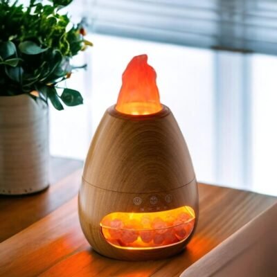 Himalayan Salt Stone Essential Oil Diffuser Lamp