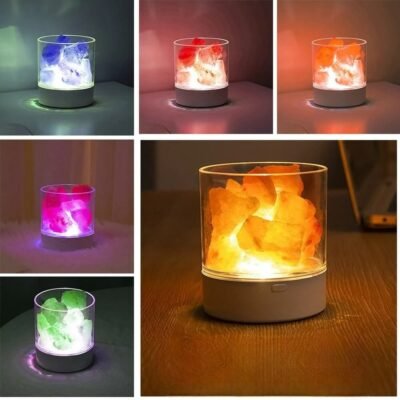 USB Salt Stone Lamp