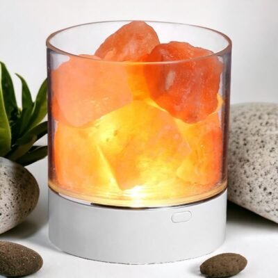 USB Salt Stone Lamp