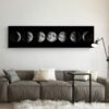 moon phases poster