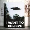 UFO Poster "I Want To Believe"