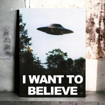 UFO Poster "I Want To Believe"