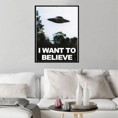 UFO Poster "I Want To Believe"
