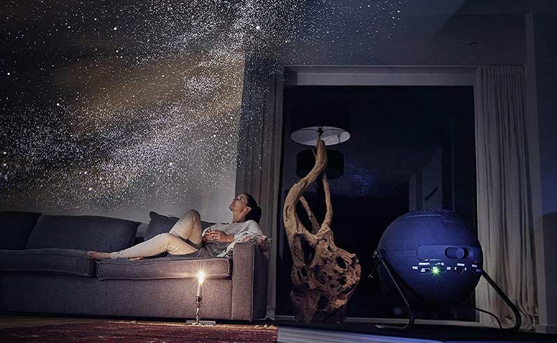 Cosmonaut Robot Galaxy Projector