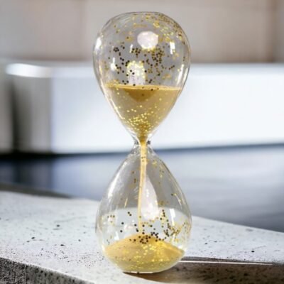 liquid hourglass gift