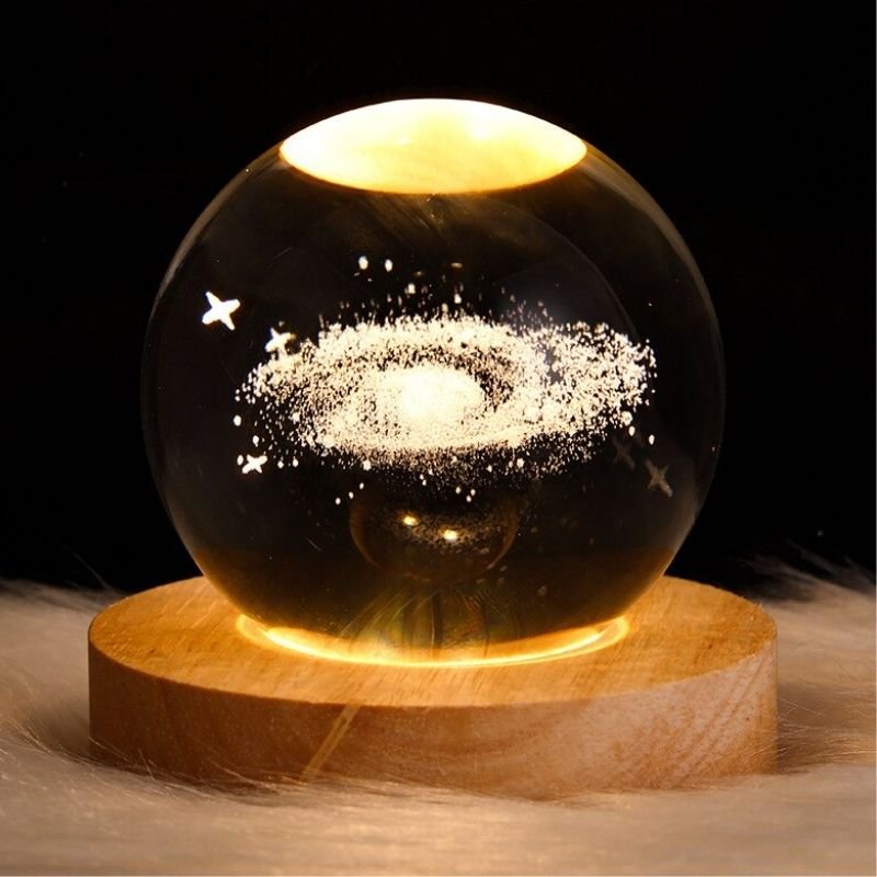 Galaxy Crystal Ball Night Light