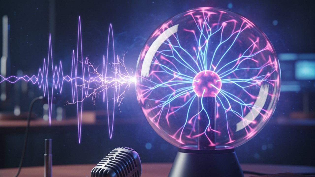 Why Do Plasma Balls Make a Buzzing or Crackling Sound?