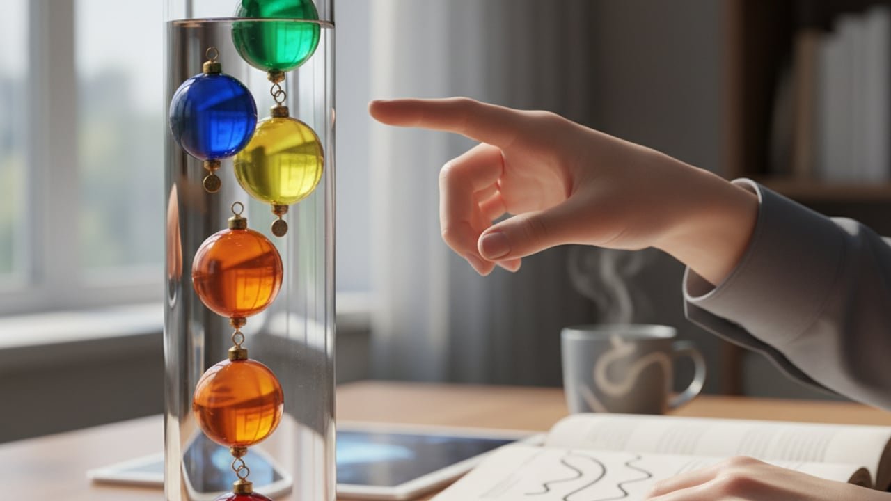 How Do I Read a Galileo Thermometer?