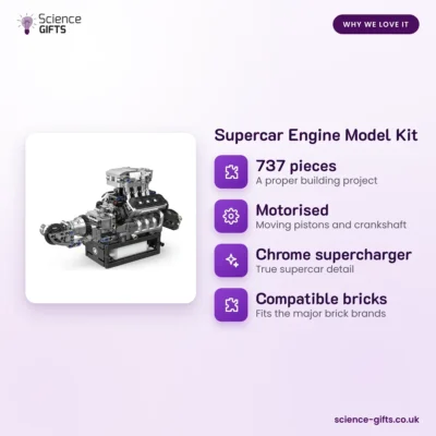 Supercar Engine Model Kit