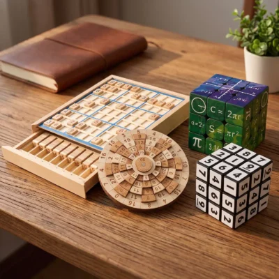 Math Puzzle Gift Box