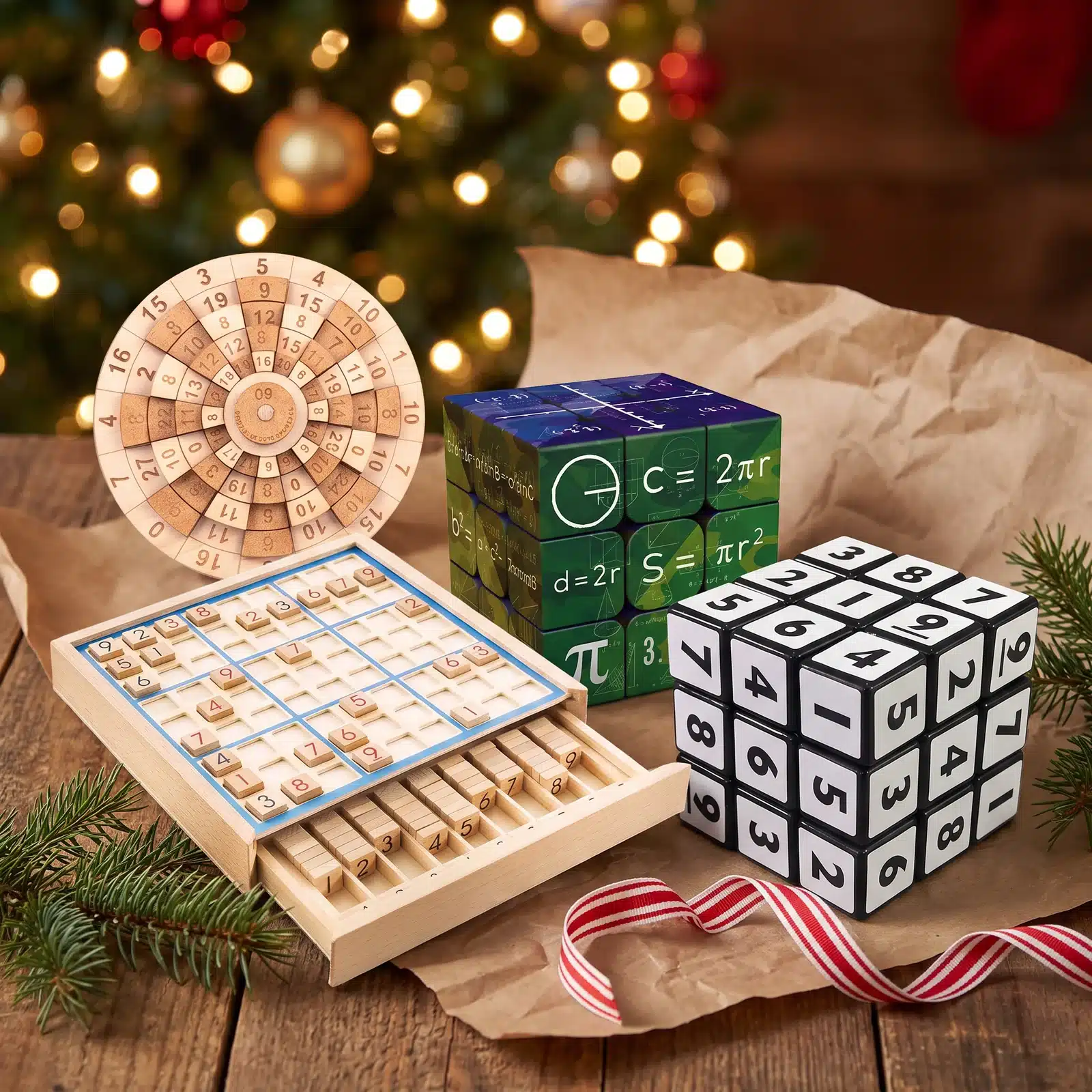 Math Puzzle Gift Box