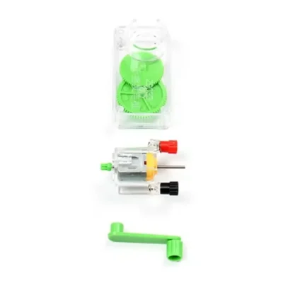 Electricity Kit with Magnetism Experiments in Carry Case