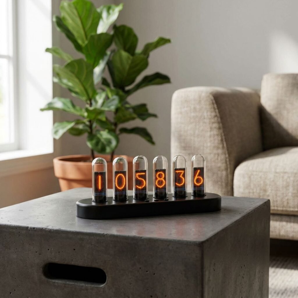 Retro Nixie Style Clock