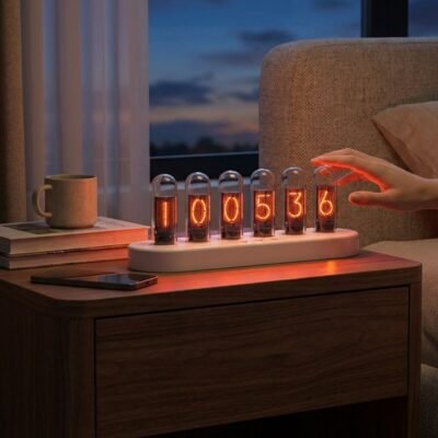 Retro Nixie Style Clock
