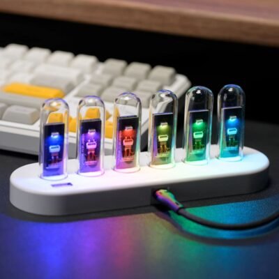 Retro Nixie Style Clock