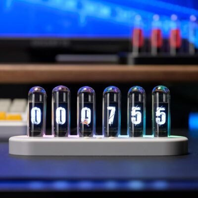 Retro Nixie Style Clock