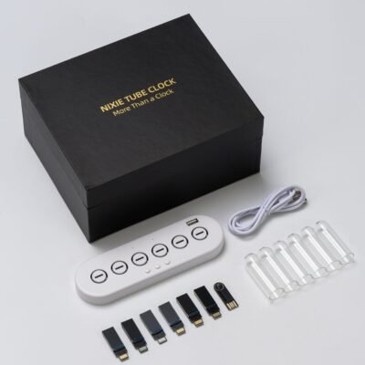 Retro Nixie Style Clock