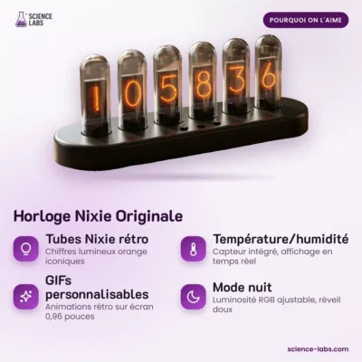 Retro Nixie Style Clock: the benefits