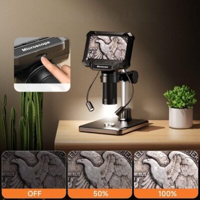 Digital Microscope with LCD Screen
