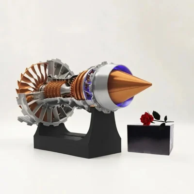 Model Jet Engine TR900, Turbofan Cutaway