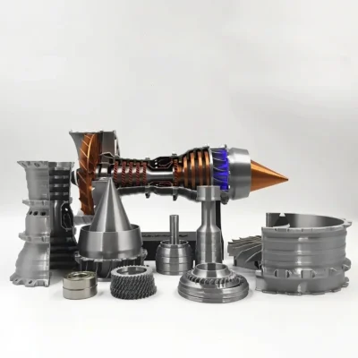 Model Jet Engine TR900, Turbofan Cutaway