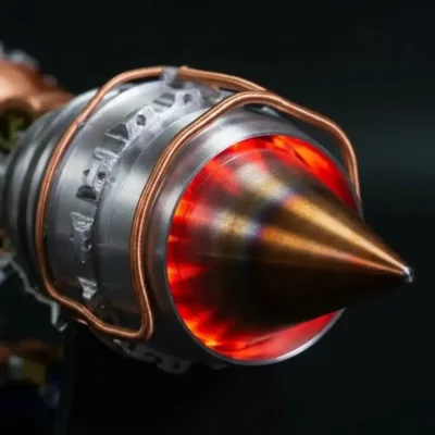 Model Jet Engine TR900, Turbofan Cutaway