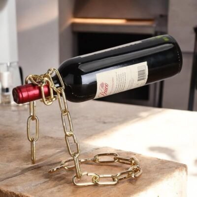 Floating Chain Wine Bottle Holder