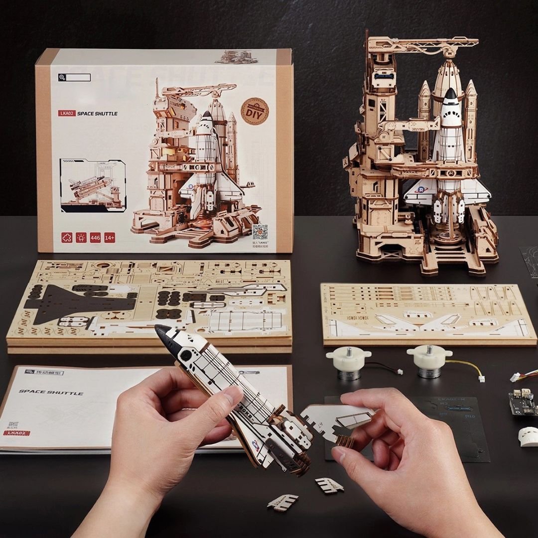 Space Shuttle 3D Wooden Puzzle