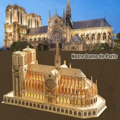 Notre Dame de Paris 3D Puzzle