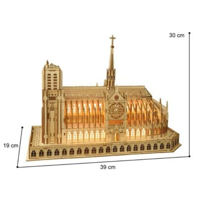 Notre Dame de Paris 3D Puzzle