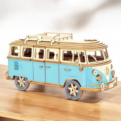 VW Camper Van 3D Wooden Puzzle