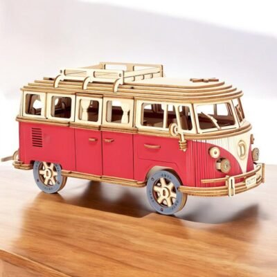 VW Camper Van 3D Wooden Puzzle