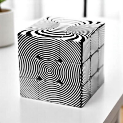 Optical Illusion Rubik's Cube