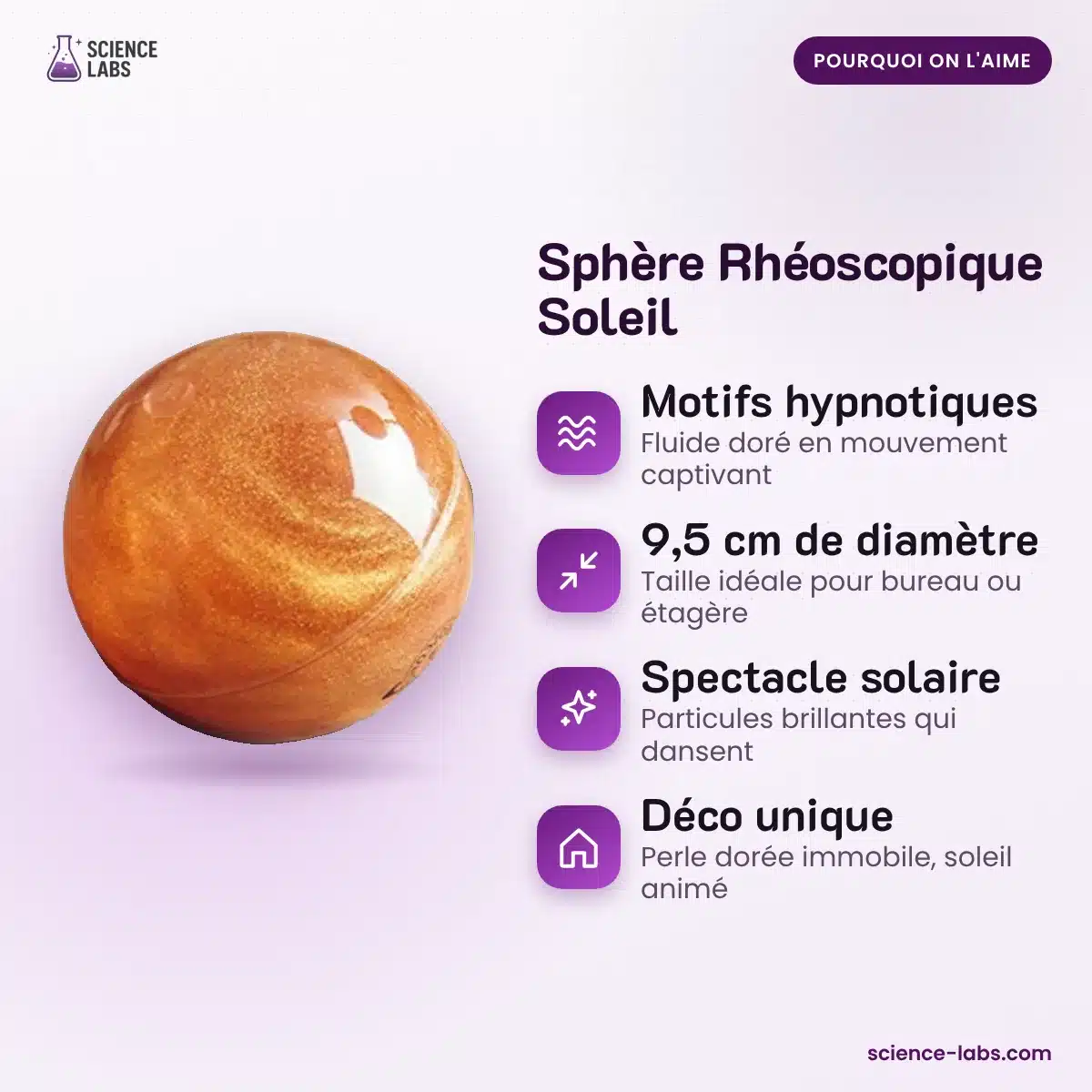 Sun Rheoscopic Sphere: the benefits