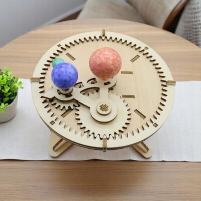 Motorized Wooden Orrery Kit