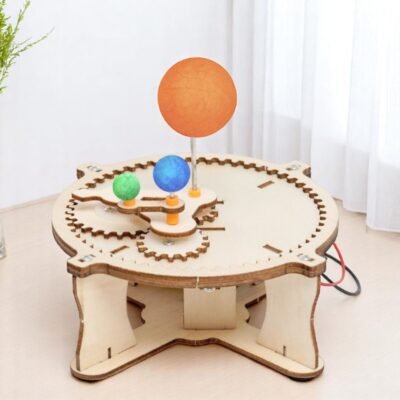 Motorized Wooden Orrery Kit