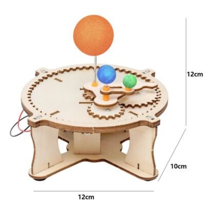 Motorized Wooden Orrery Kit